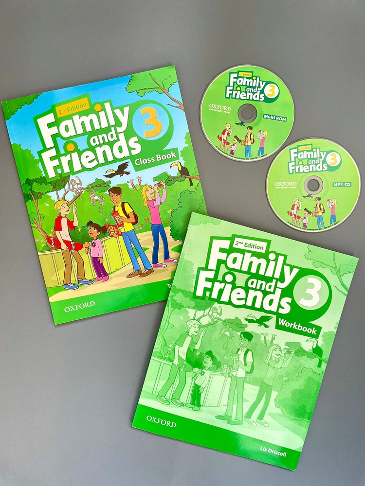 Family and friends 3 Учебник + Рабочая тетрадь+ Диски | Tamzin Thomson ...