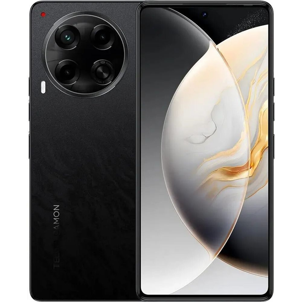 Tecno Смартфон Camon 30 5G Ростест (EAC) 8/256 ГБ, Nano-SIM, черный #1