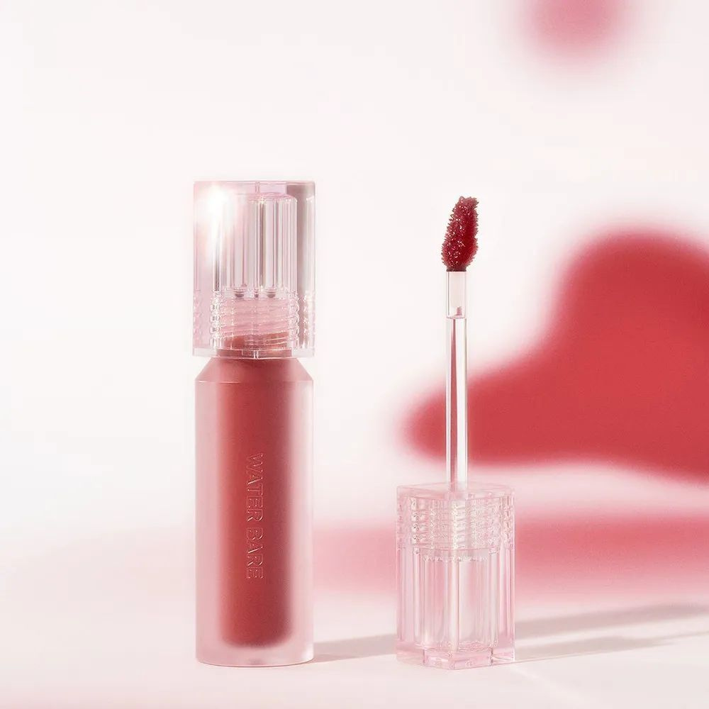 PERIPERA Увлажняющий и прозрачный тинт для губ Water Bare Tint №6 Softly Brown, 3,7г  #1