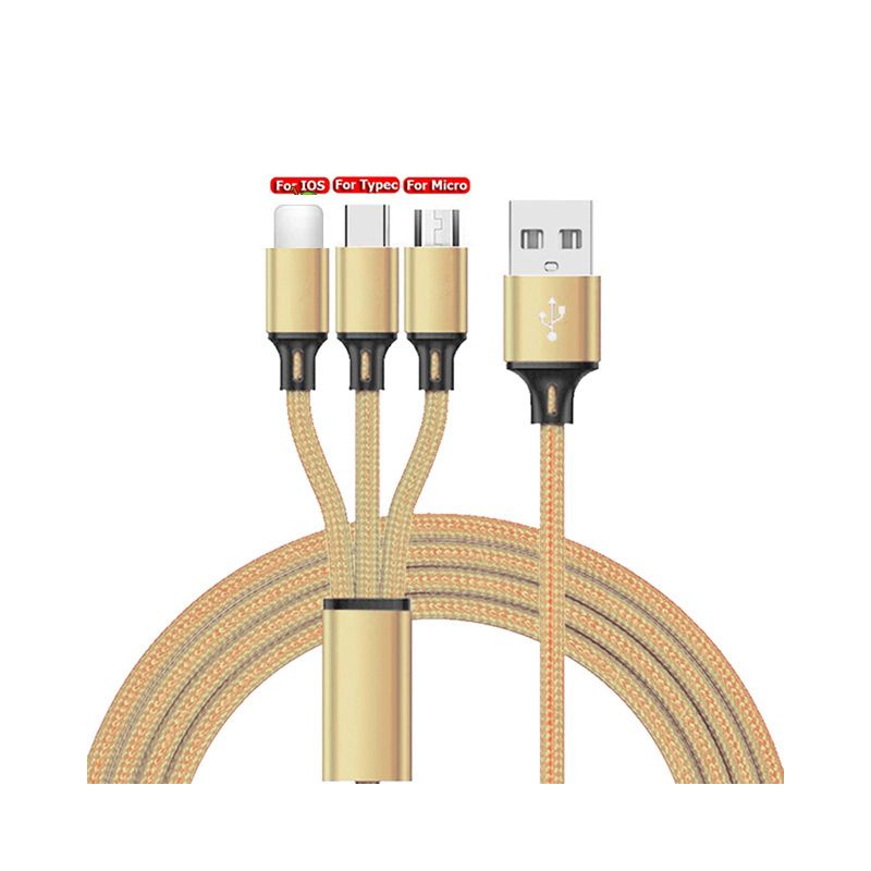 USB-кабель Micro USB Type C Зарядный кабель Мульти USB-порт Шнур для быстрой зарядки для телефона  #1