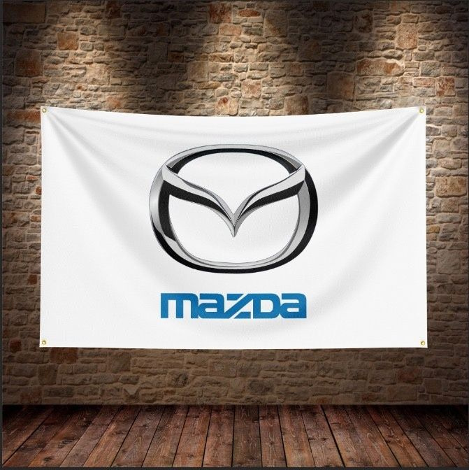 Флаг плакат баннер JDM Mazda Мазда #1