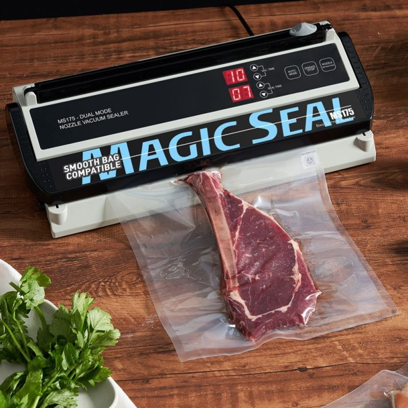 Вакуумный упаковщик MAGIC SEAL MS175 Электрический вакуумный упаковщик пищевых продуктов  #1