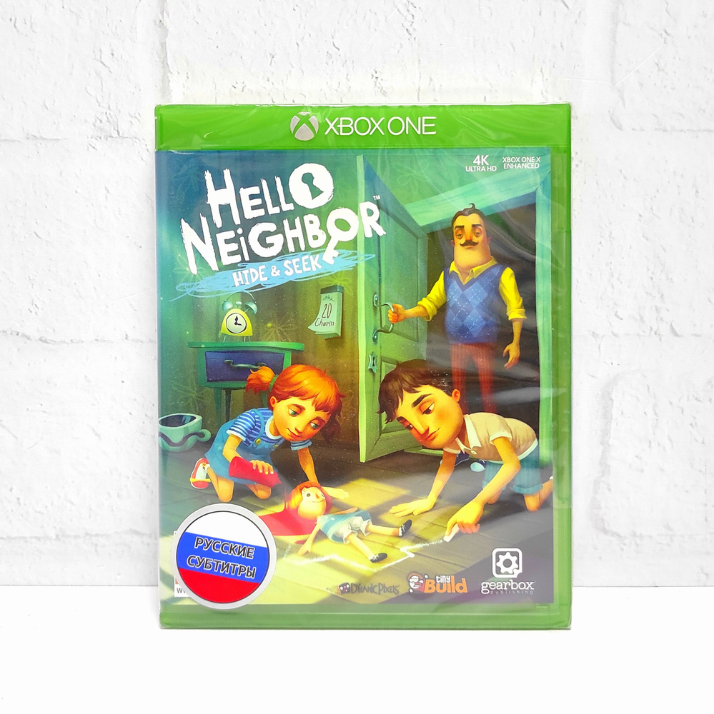 Hello Neighbor Hide & Seek Русские субтитры Видеоигра на диске Xbox One / Series  #1