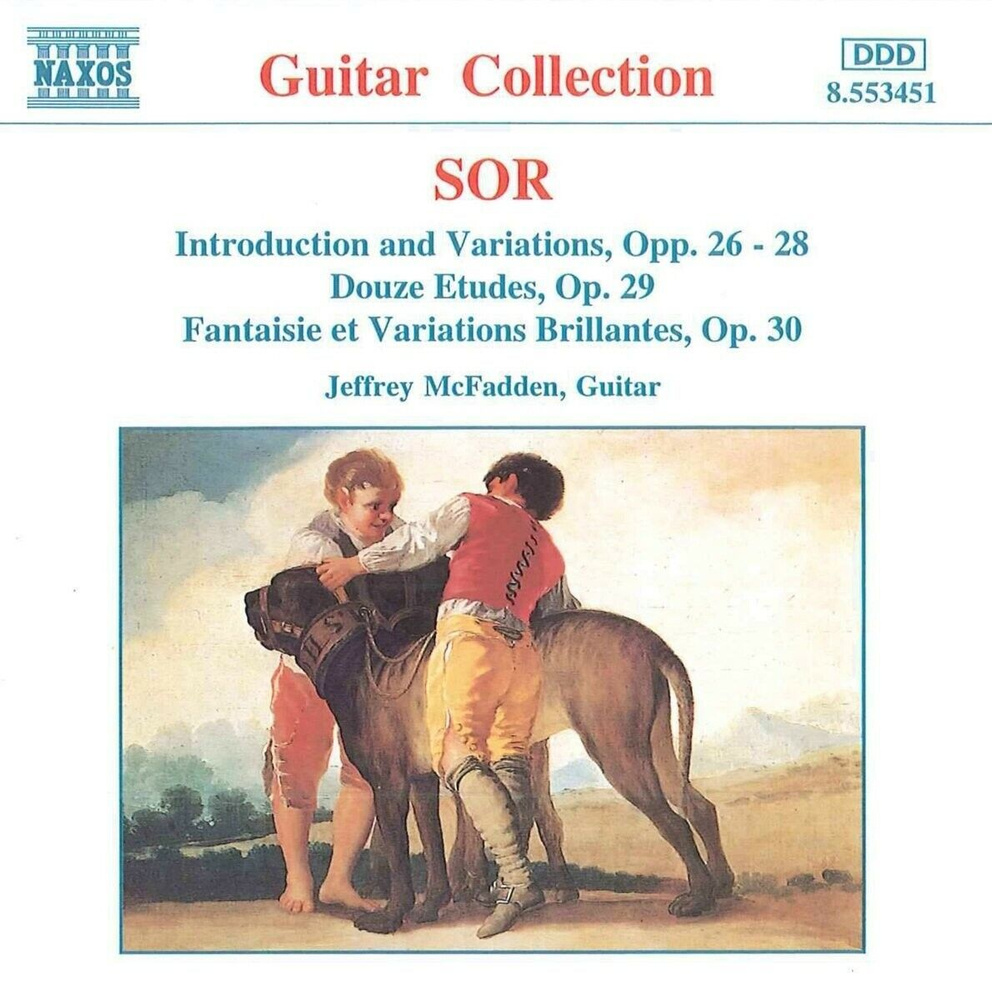 Sor - Introduction And Variations Op.26-28 / Etudes Op.29 - < Naxos CD Deu (Компакт-диск 1шт)  #1