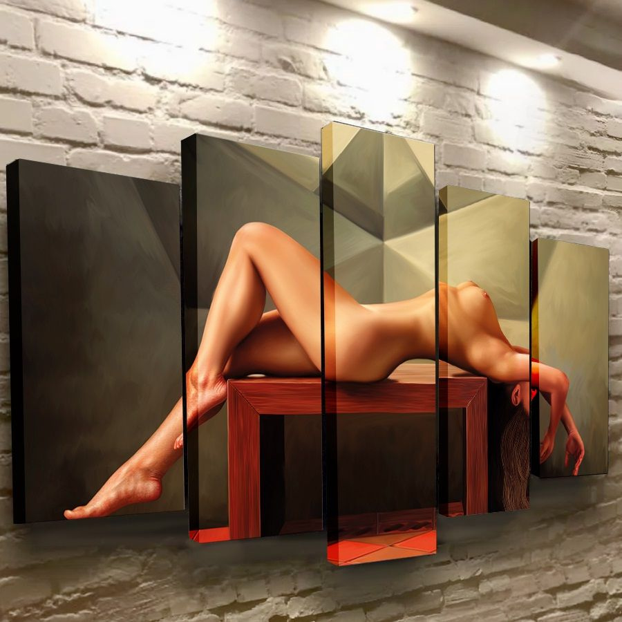 Milaart Модульная картина "Женская красoта" 80x140 см, 5 #1