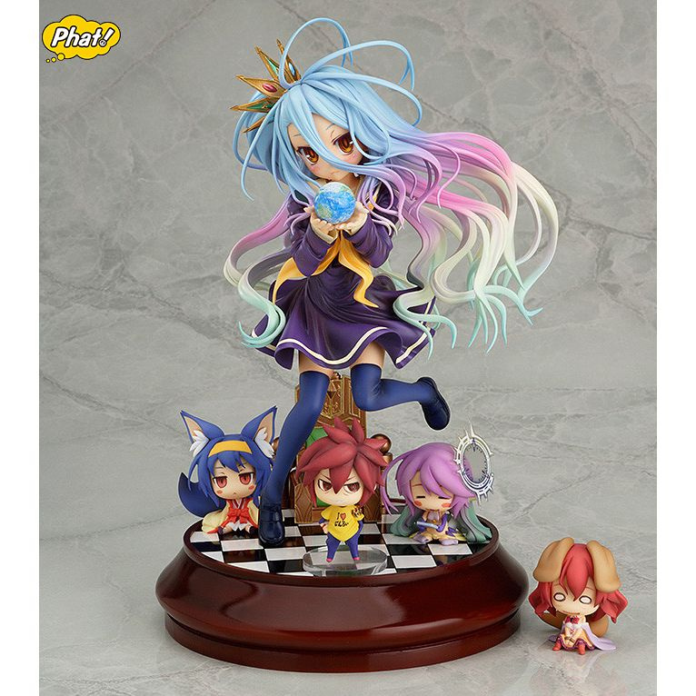 Аниме Фигурка/Phat! - Нет игры нет жизни "no game no life"/Сиро,200mm ...