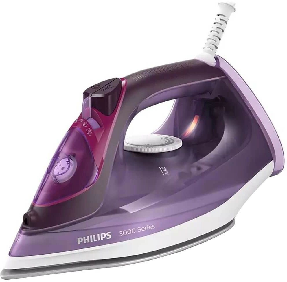 Утюг для одежды с вертикальным отпариванием Philips DST3041/30 2600Вт пурпурный  #1