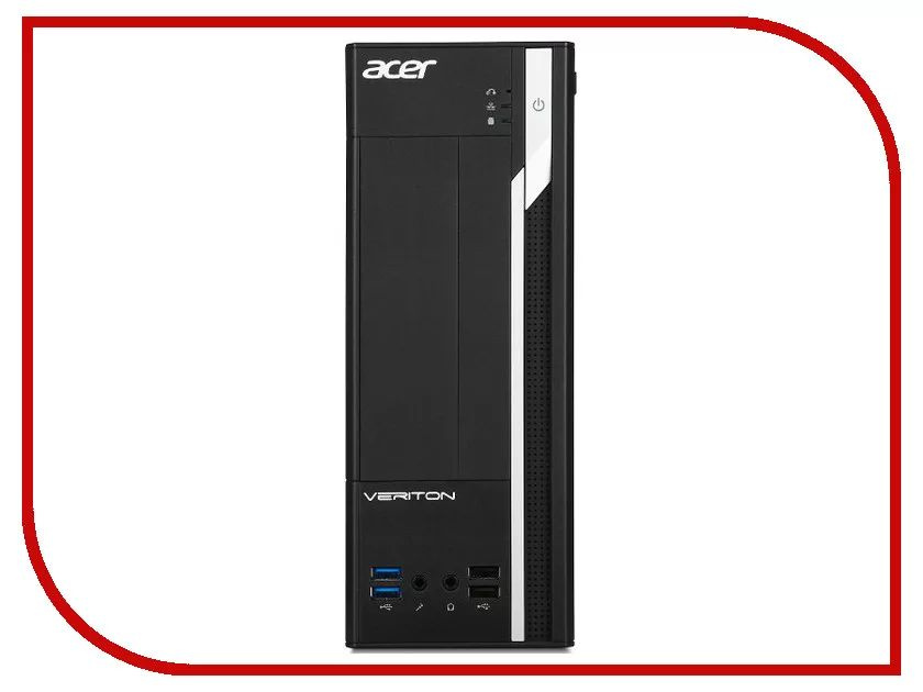 Acer Системный блок Veriton X2640G (Intel Core i3-6100, RAM 8 ГБ, SSD 240 ГБ, Intel HD Graphics 530, #1