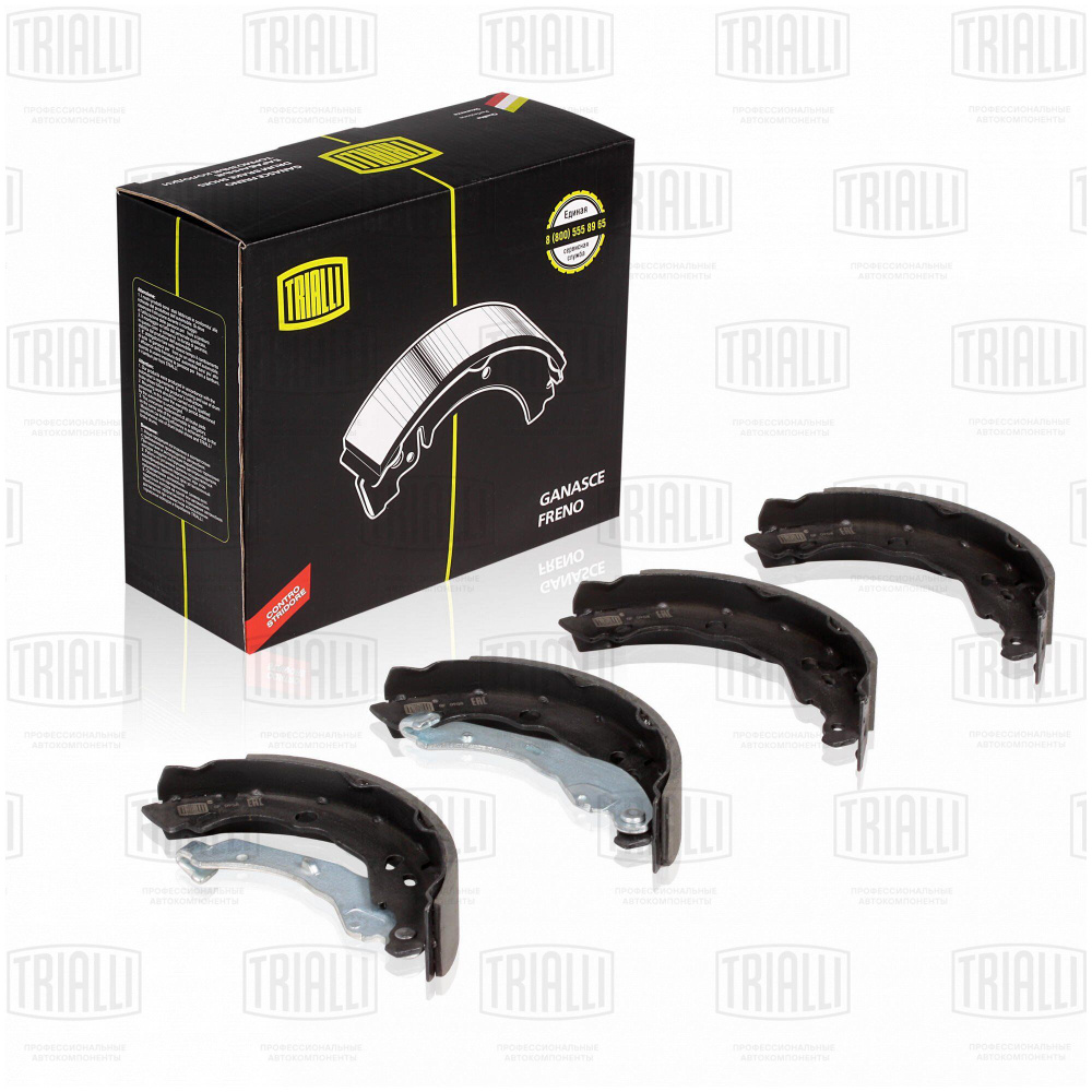 Колодки тормозные барабанные зад Renault Logan 04- 203x38 для Bosch GF0958