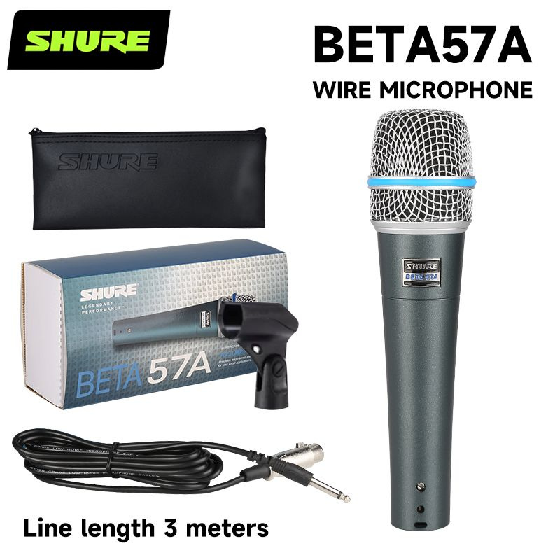 Shure Микрофон для живого вокала BETA57A, синий #1