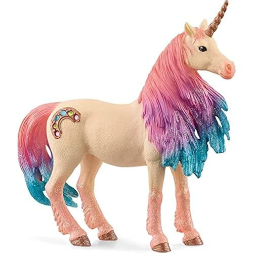 Schleich Bayala 70723 Мифическая украшенная зефирная кобыла-единорог - с блестящими деталями и стразами, #1