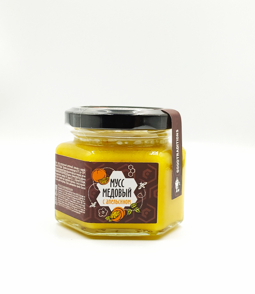Добрые Традиции, Медовый мусс с апельсином, 150г - купить с доставкой ...