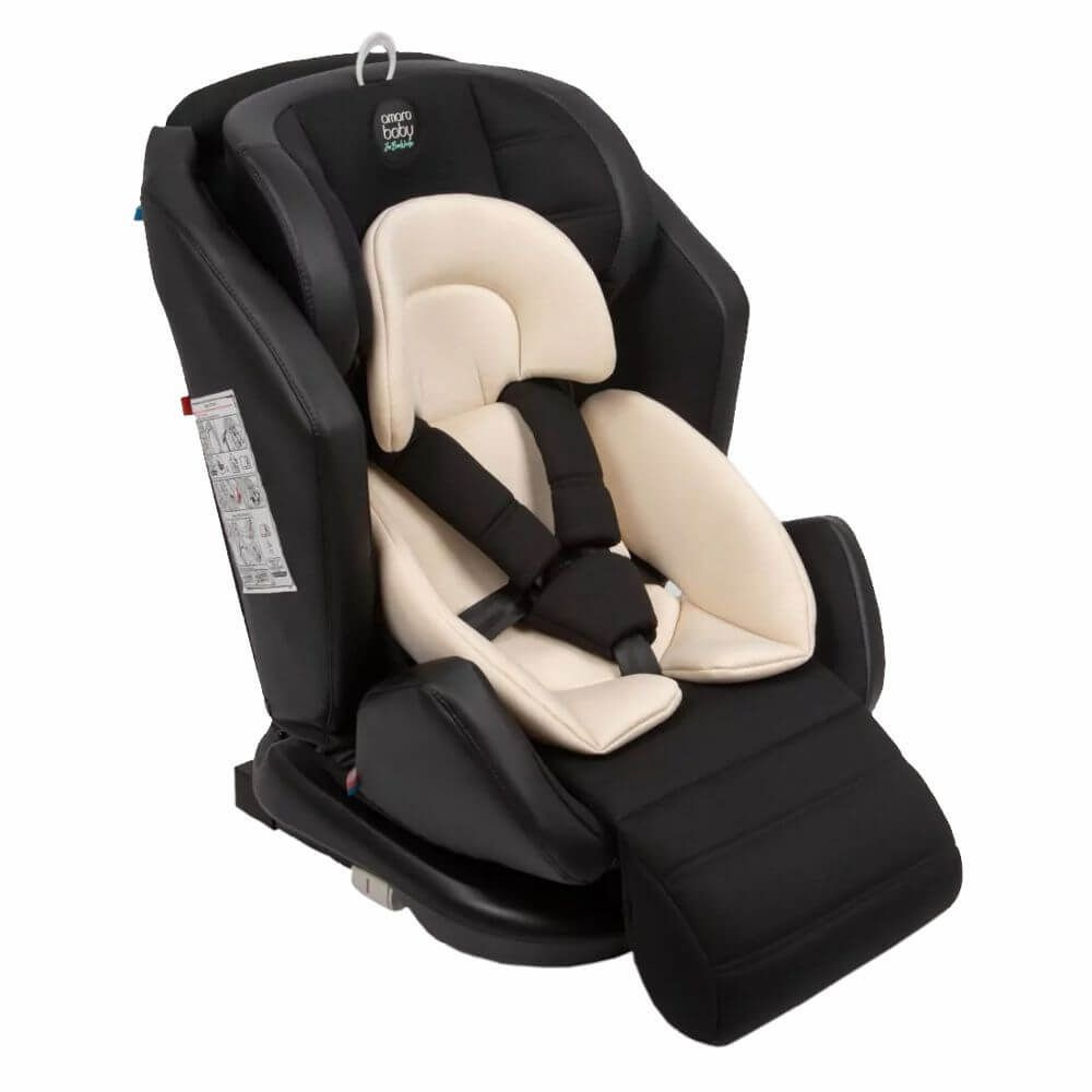 Детское автокресло AmaroBaby Favorite Isofix гр 0/1/2/3 расцветка Black/Beige  #1