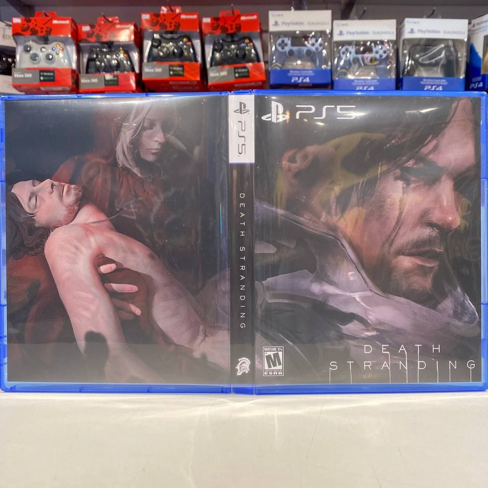 Игра "Death Stranding" PS5 - Кастомная обложка для диска #1
