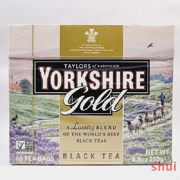 Чай черный Taylors Yorkshire Gold "Йоркшир Золотой" 80 пакетиков (Финляндия)-incomparable  #1