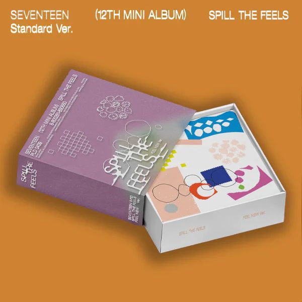 SEVENTEEN] 12th Mini Album 'SPILL THE FEELS' - CARAT Ver. - Coréelle