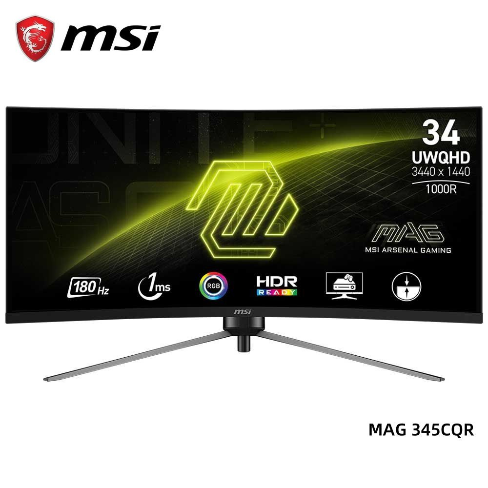 MSI 34" Монитор 1, черный, черный матовый #1