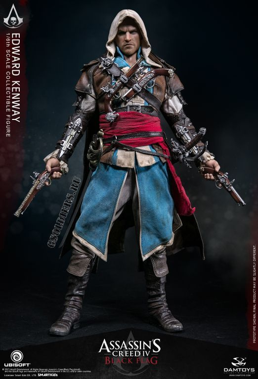 Фигурка DAMTOYS DMS003 Assassin's Creed IV: Black Flag - Edward