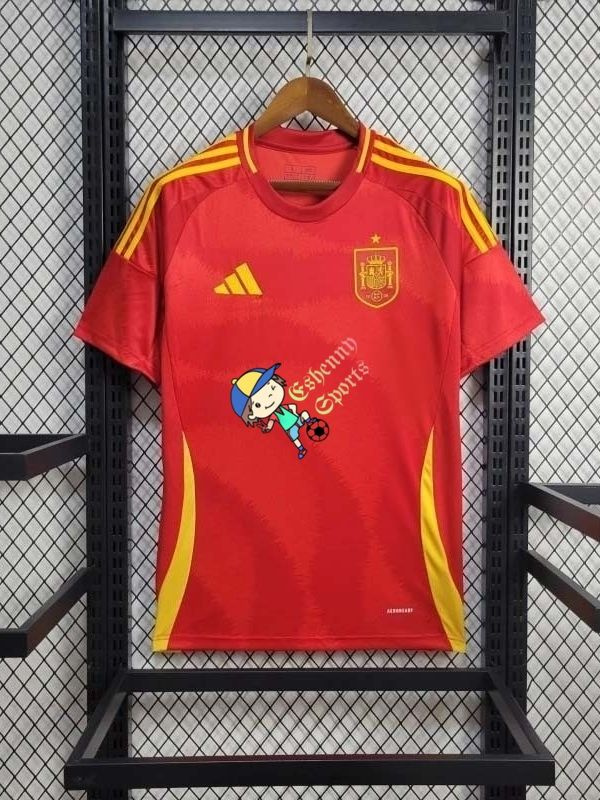 Футболка спортивная Football Jersey Spain #1