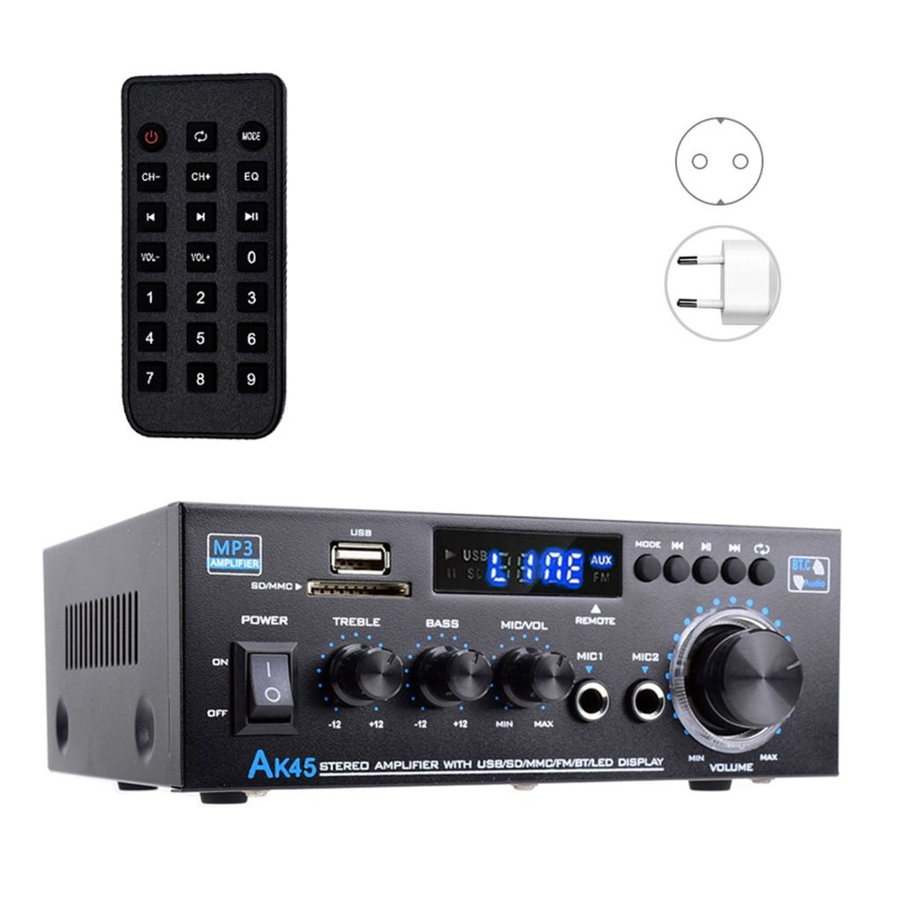 Запчасть для аудиотехники,AK45 цифровой усилитель Bluetooth USB ...