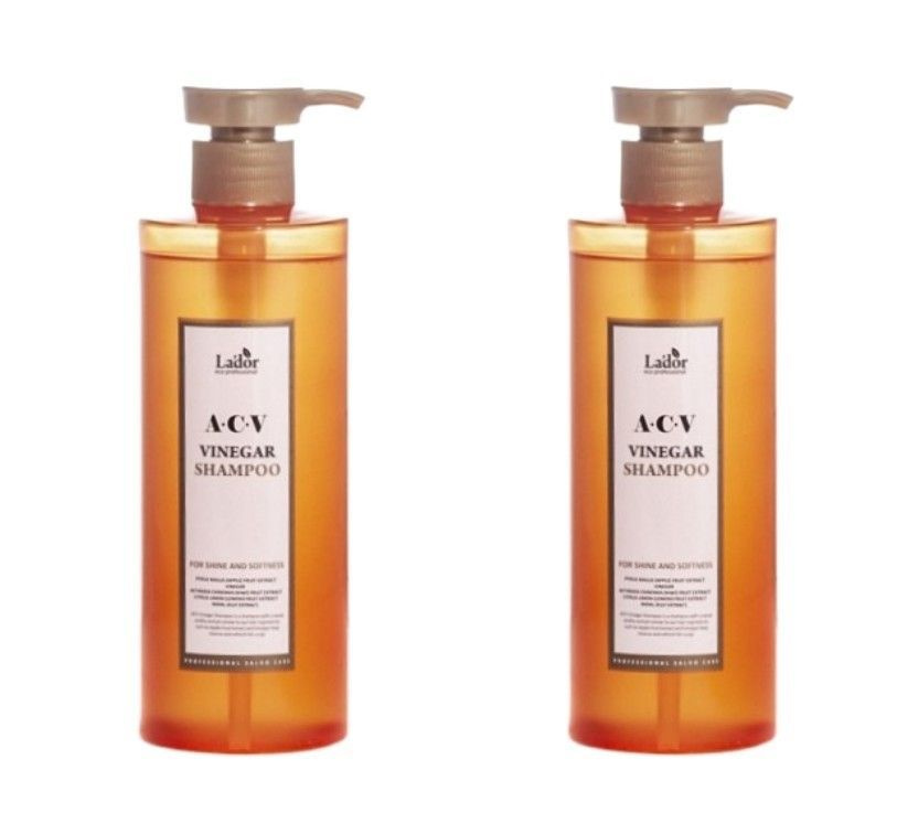 La'dor Шампунь для волос ACV Vinegar Shampoo, с яблочным уксусом, 430 мл, 2 шт  #1