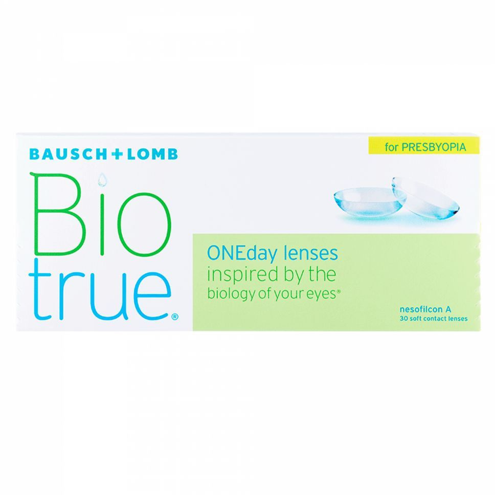 Мультифокальные линзы Bausch & Lomb Biotrue (Биотру) ONEday for Presbyopia (multifocal) 30 линз +6.00 #1