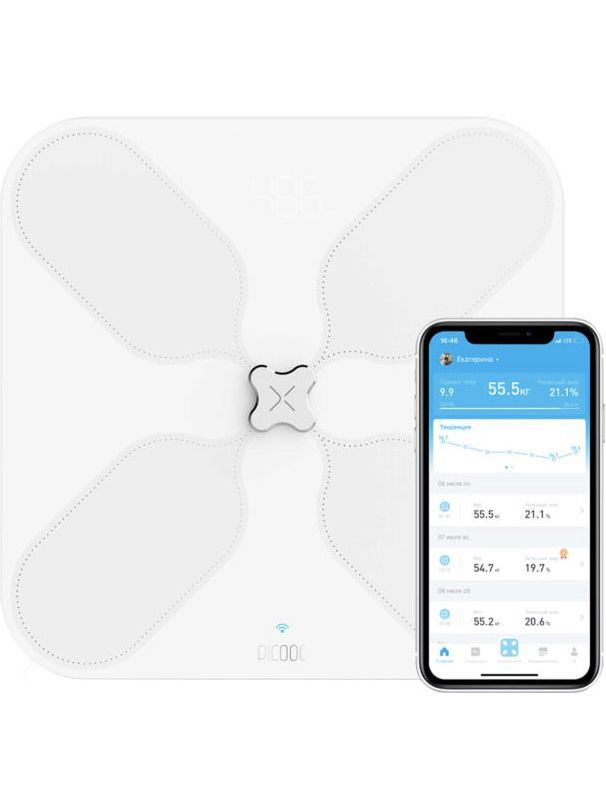 Умные диагностические весы Picooc S3 V2, белый #1