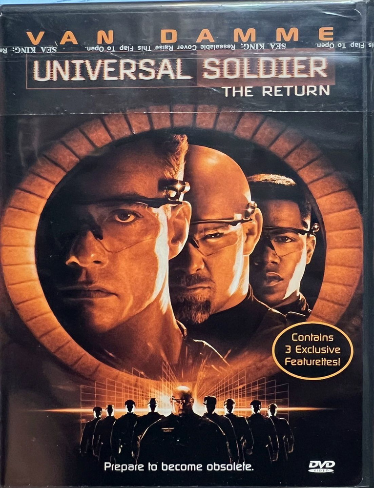 Universal Soldier: The Return - Универсальный солдат: Возвращение, 1999, Жан-Клод Ван Дамм, DVD10, американское #1