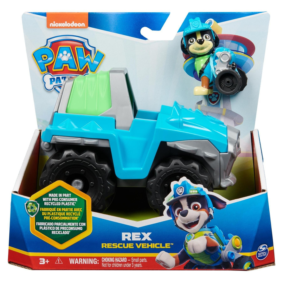 Набор игровой Paw Patrol Рекс Rescue Vehicle 6069070 #1