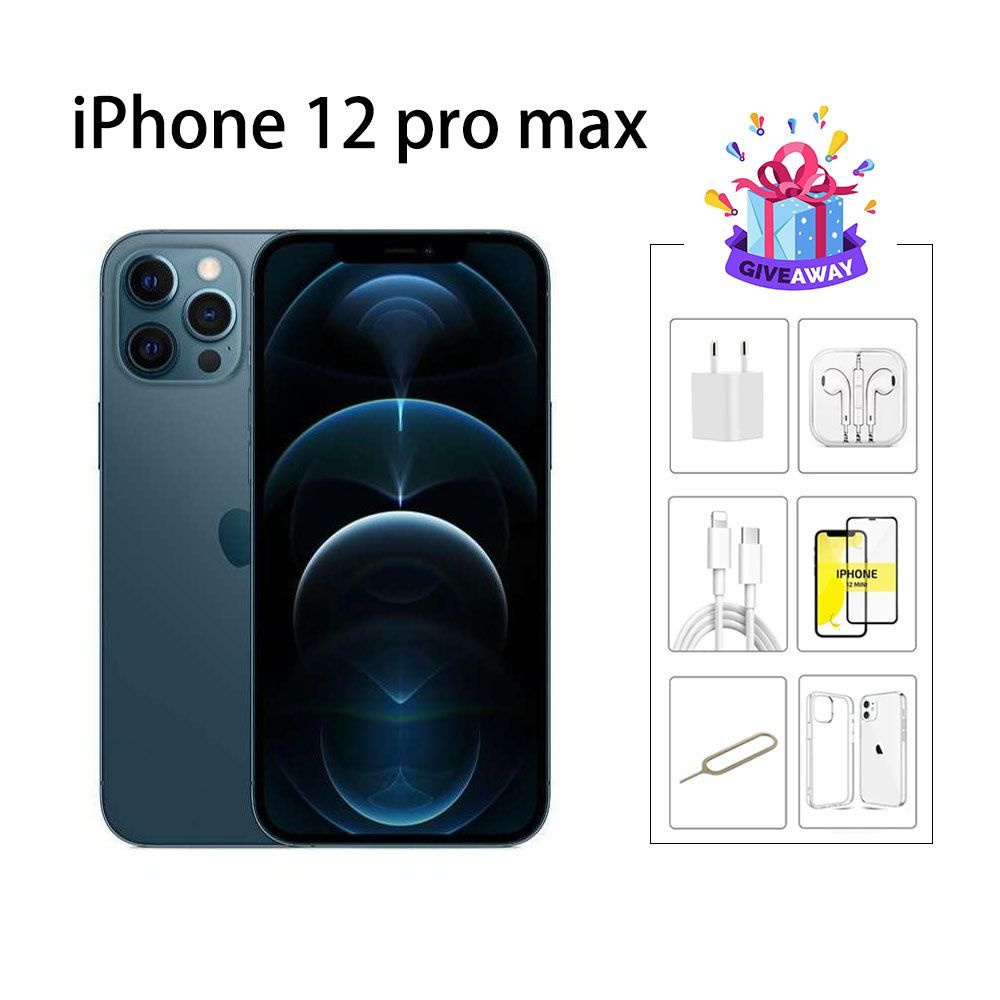 Apple Смартфон iPhone 12 Pro Max, оригинальный, гарантия 1 год качество гарантировано, запечатано в коробке, #1