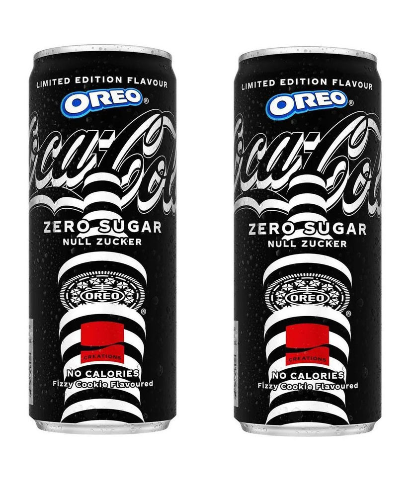 Газированный напиток Coca-Cola Oreo Zero, 2 шт по 250 мл #1