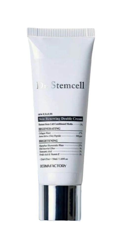 Derma Factory Восстанавливающий крем для лица Dr. Stemcell Skin Renewing Double Cream, со стволовыми #1