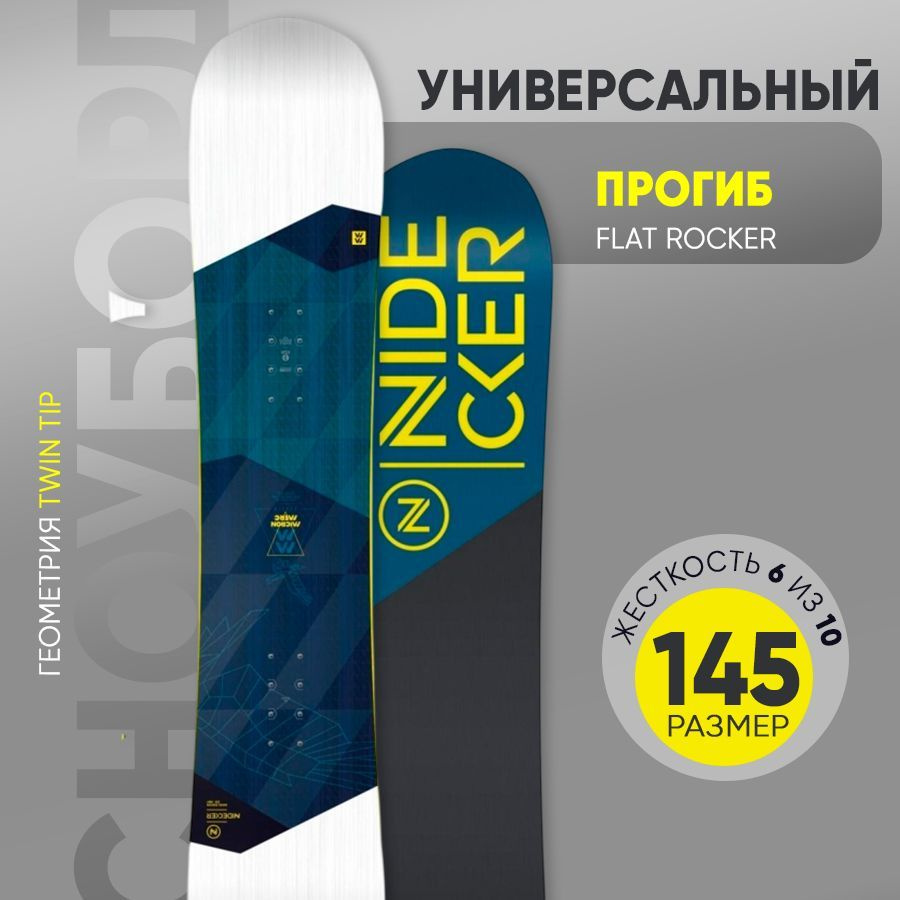 Сноуборд Nidecker Micron Merc 145см #1