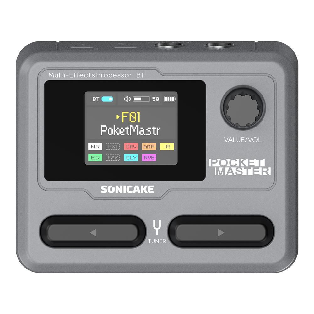 ギター Sonicake Pocket Master & Ibanez Big mini SONICAKE Карманный мини-гитарный бас-усилитель Master Mini