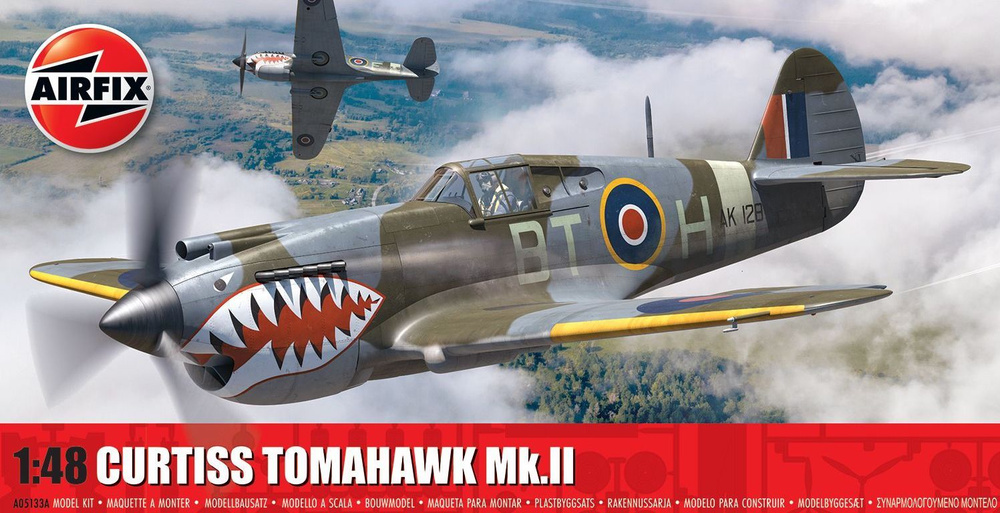 Сборная модель 1/48 Curtiss Tomahawk Mk.II (Airfix) #1