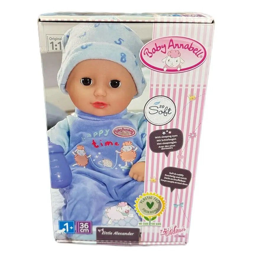 Кукла Zapf Creation Baby Annabell 36 см Синий Litter Alexander #1