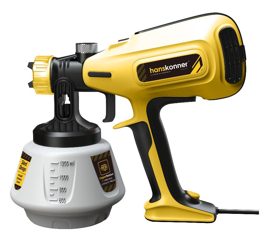 Краскопульт электрический Hanskonner HSG9680, 800 Вт, 1.2 л ...