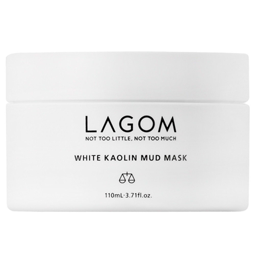 Отшелушивающая глиняная маска Lagom White Kaolin Mud Mask 110 мл купить ...