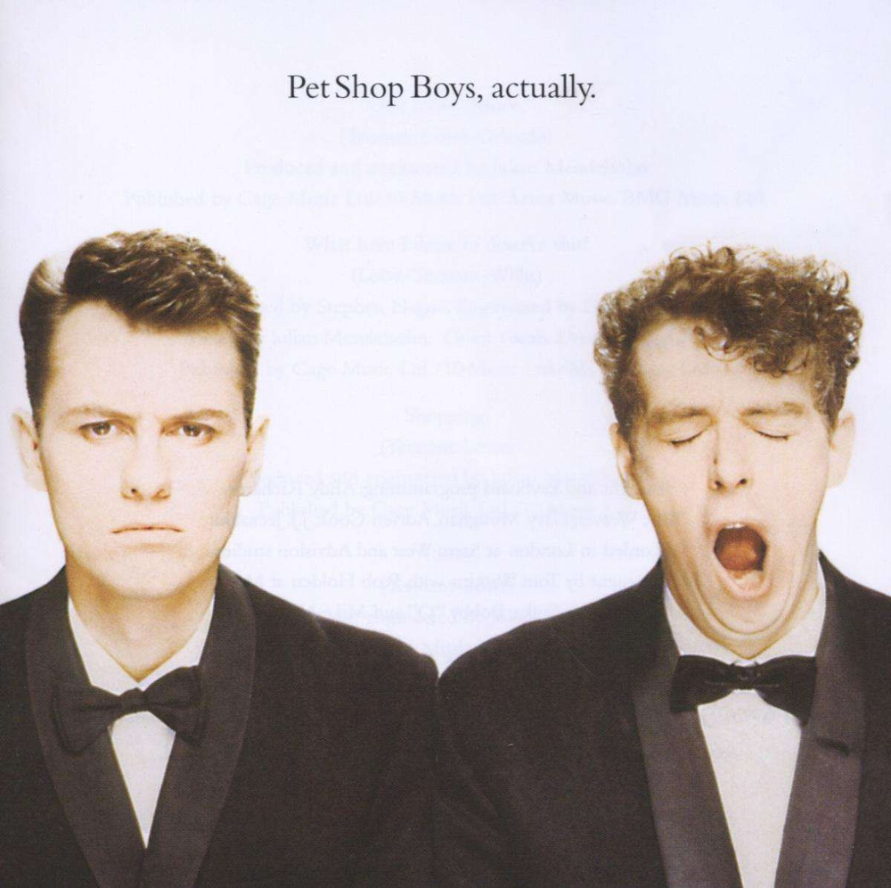 Диск Pet Shop Boys - Actually (1 CD) купить на OZON по низкой цене