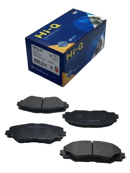 HI-Q Колодки тормозные передние