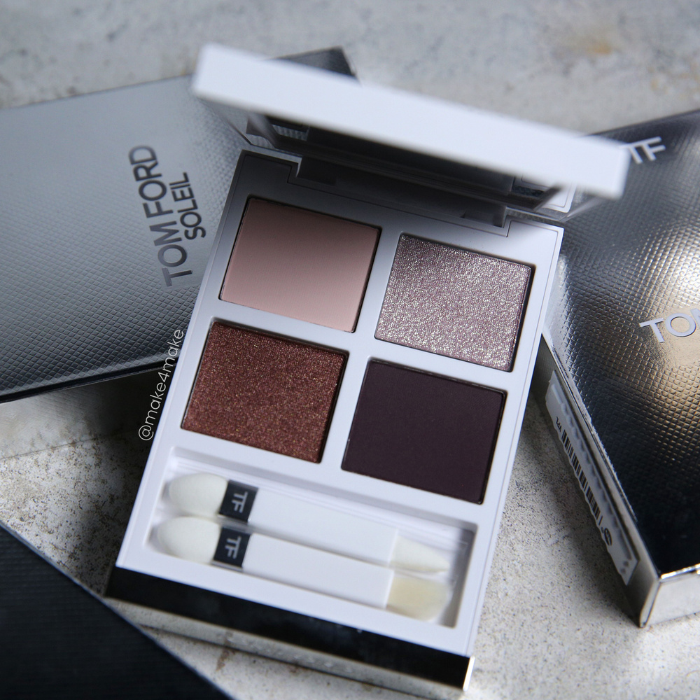 Tom Ford Тени для век Soleil Neige Eye Color Quad 01 Black Diamond