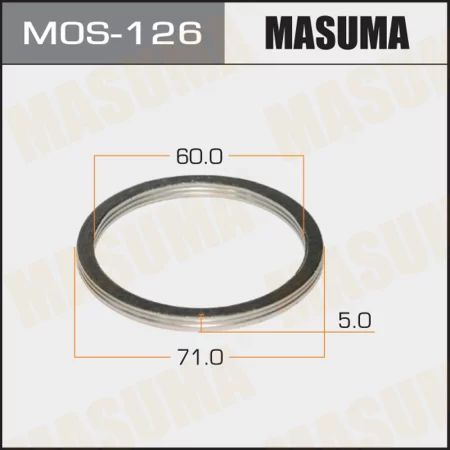 Кольцо уплотнительное глушителя mos-126 #1