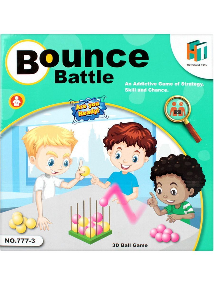 Настольная игра Darvish Bounce battle, Битва бросков #1