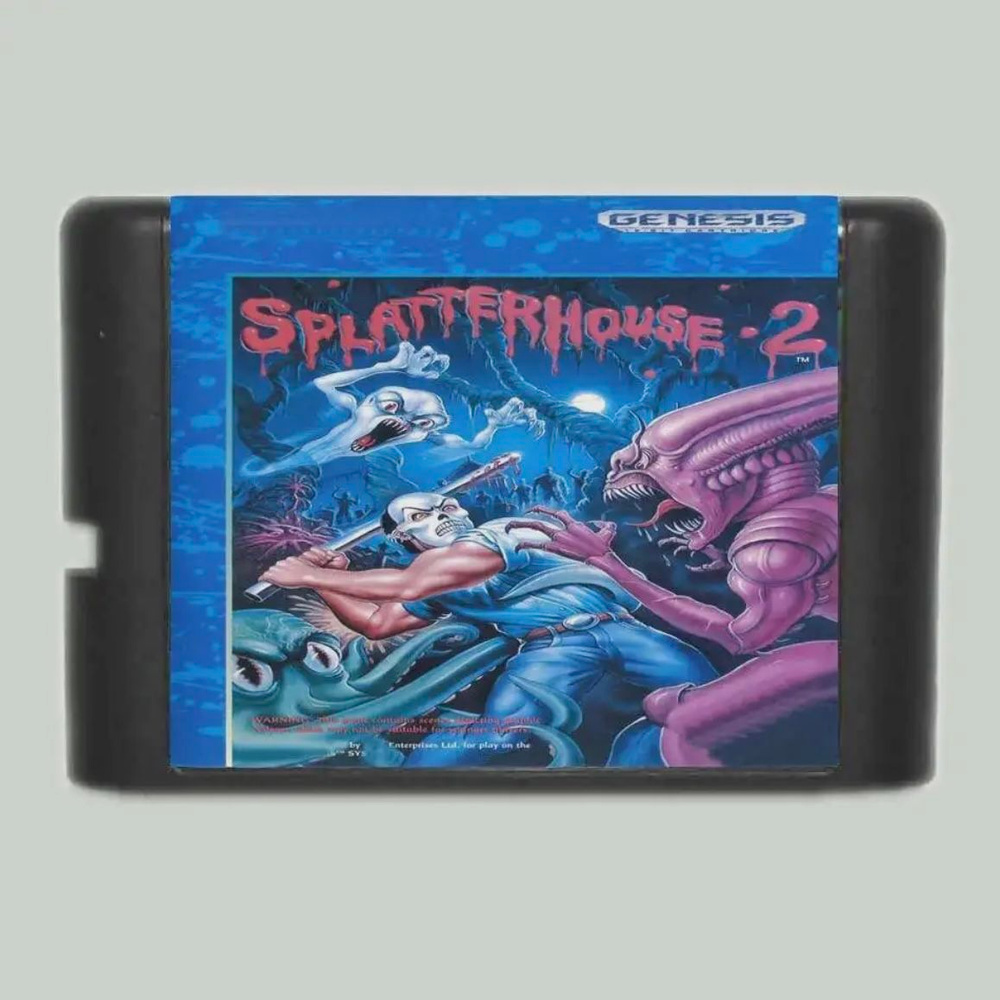 Игровой картридж Splatter house Part 2 16 бит для Sega Mega Drive #1