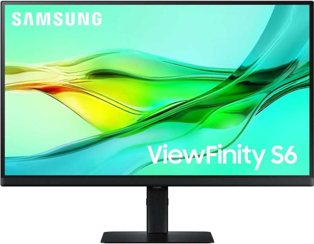 Samsung 24" Монитор ViewFinity S6 S60UD, черный #1
