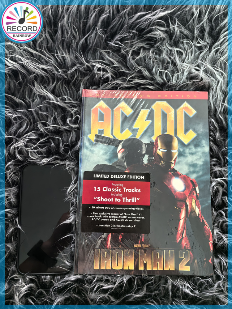 AC/DC Iron Man 2 CD + DVD Совершенно новый Запечатанный Альбом купить ...