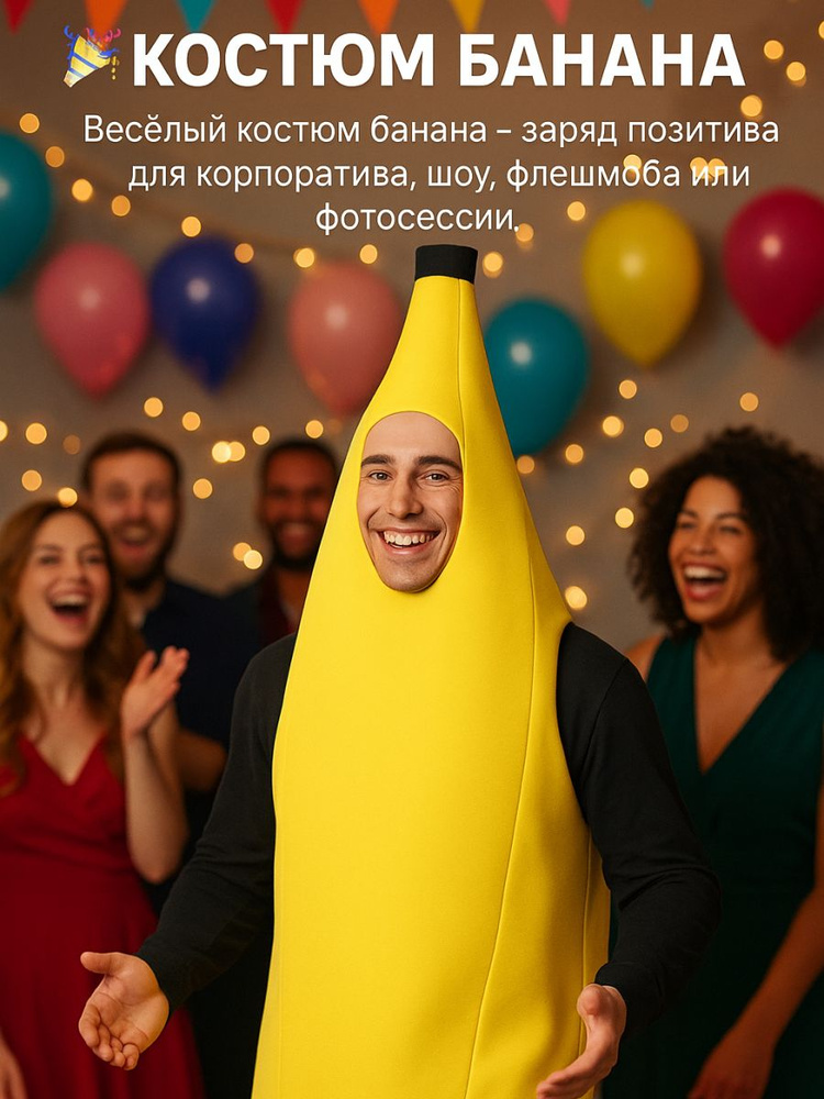 Карнавальная одежда Банан #1