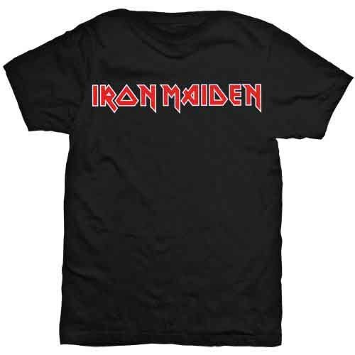 Футболка футболка мужская Iron Maiden Logo T-Shirt Black New #1