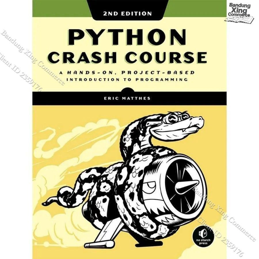 Python Crash Course, 2nd Edition / Бумажная книга #1
