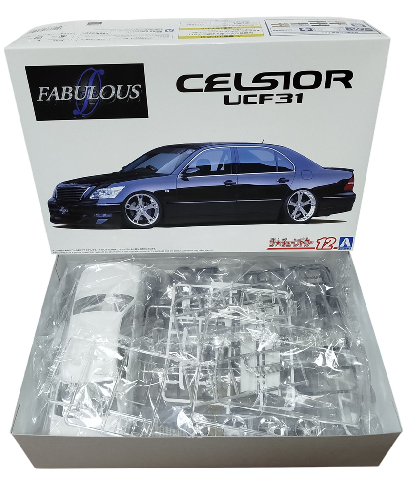 Aoshima 12 Сборная модель Fabulous UCF31 Celsior '03, 1/24 купить